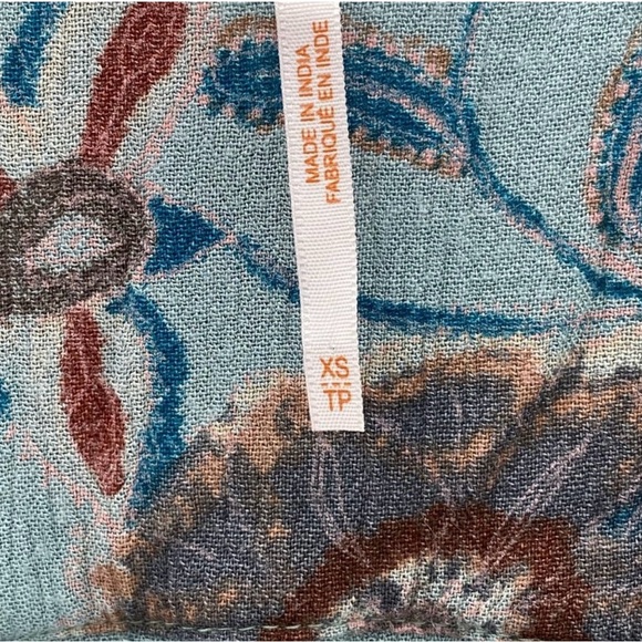 Free People Just the Two of Us Floral Boho Dress/Tunic Xsmall - Picture 6 of 9